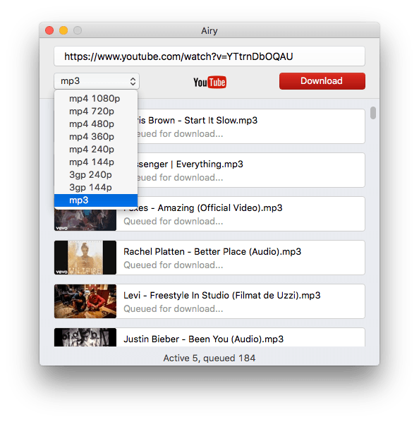 apps for mac to download youtube